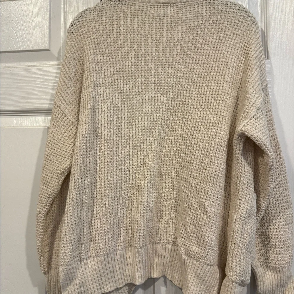 Universal Thread Cream Open-Front Cardigan - Picture 2 of 3